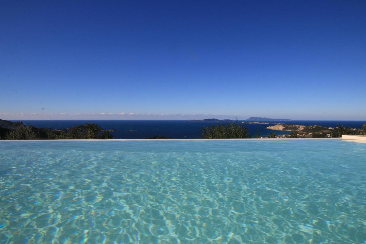 Sunset Sea View Villa 1 아기오스 게오르기오스 외부 사진