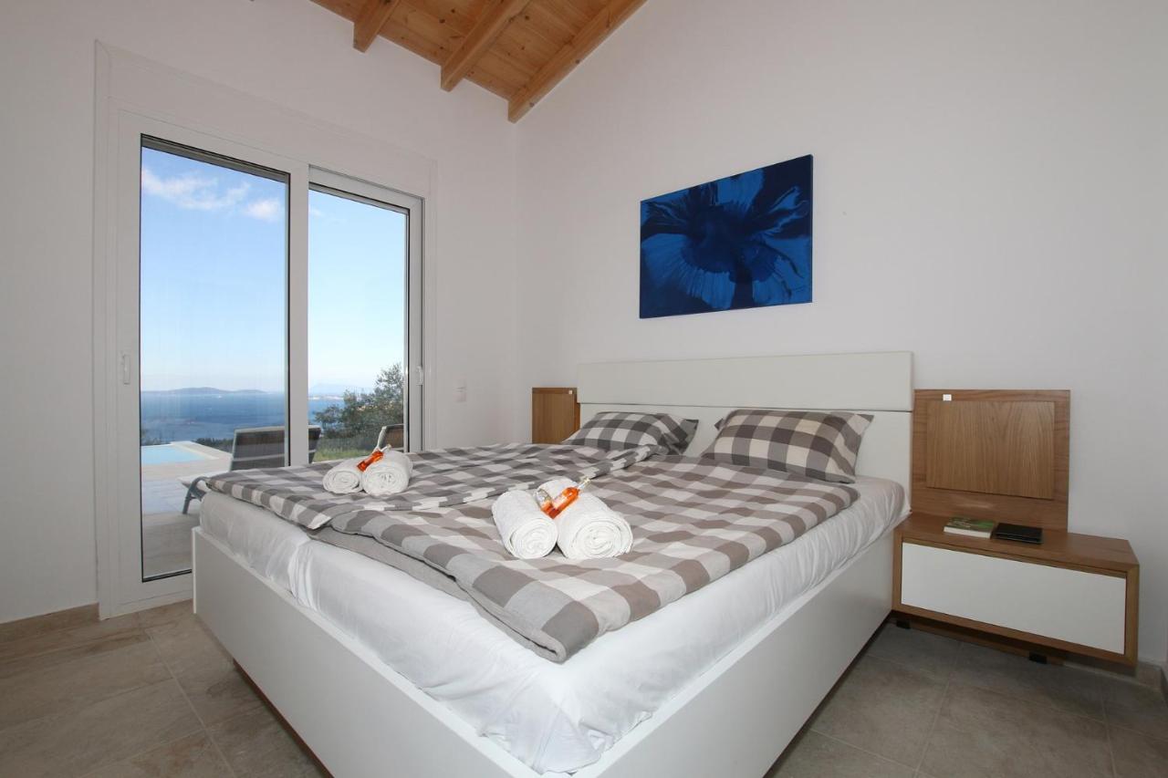 Sunset Sea View Villa 1 아기오스 게오르기오스 외부 사진