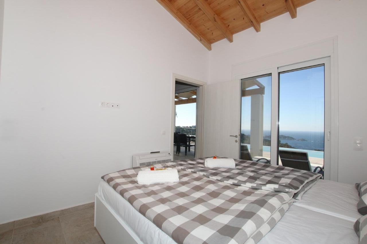 Sunset Sea View Villa 1 아기오스 게오르기오스 외부 사진