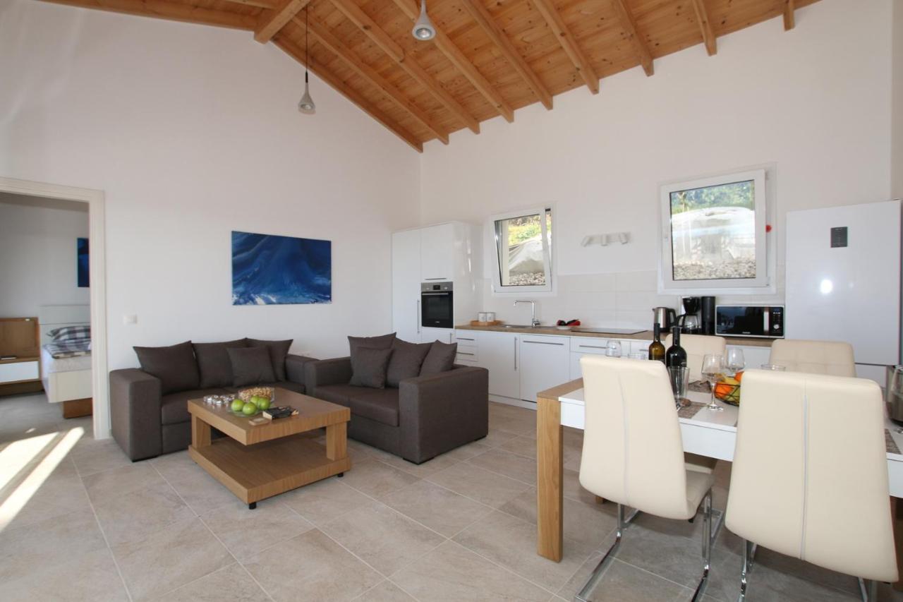 Sunset Sea View Villa 1 아기오스 게오르기오스 외부 사진