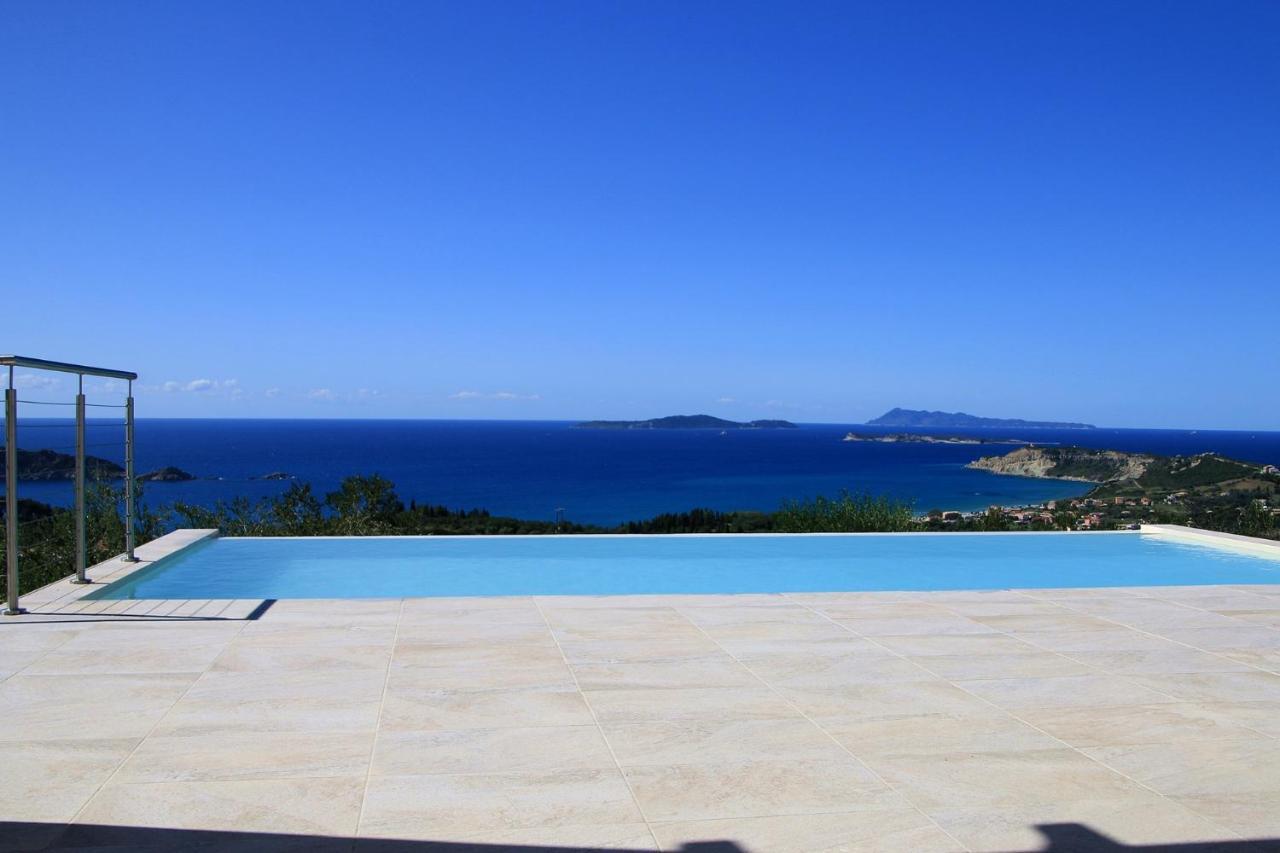 Sunset Sea View Villa 1 아기오스 게오르기오스 외부 사진