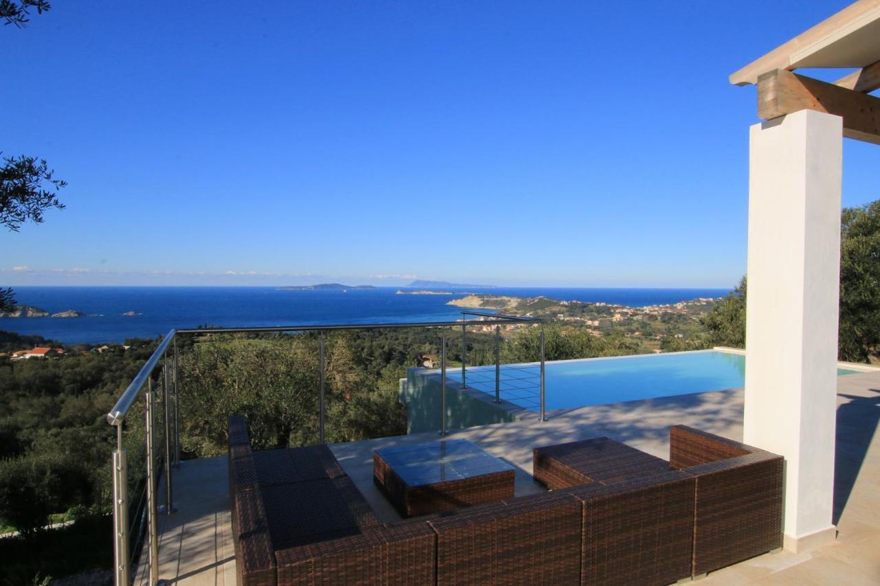 Sunset Sea View Villa 1 아기오스 게오르기오스 외부 사진