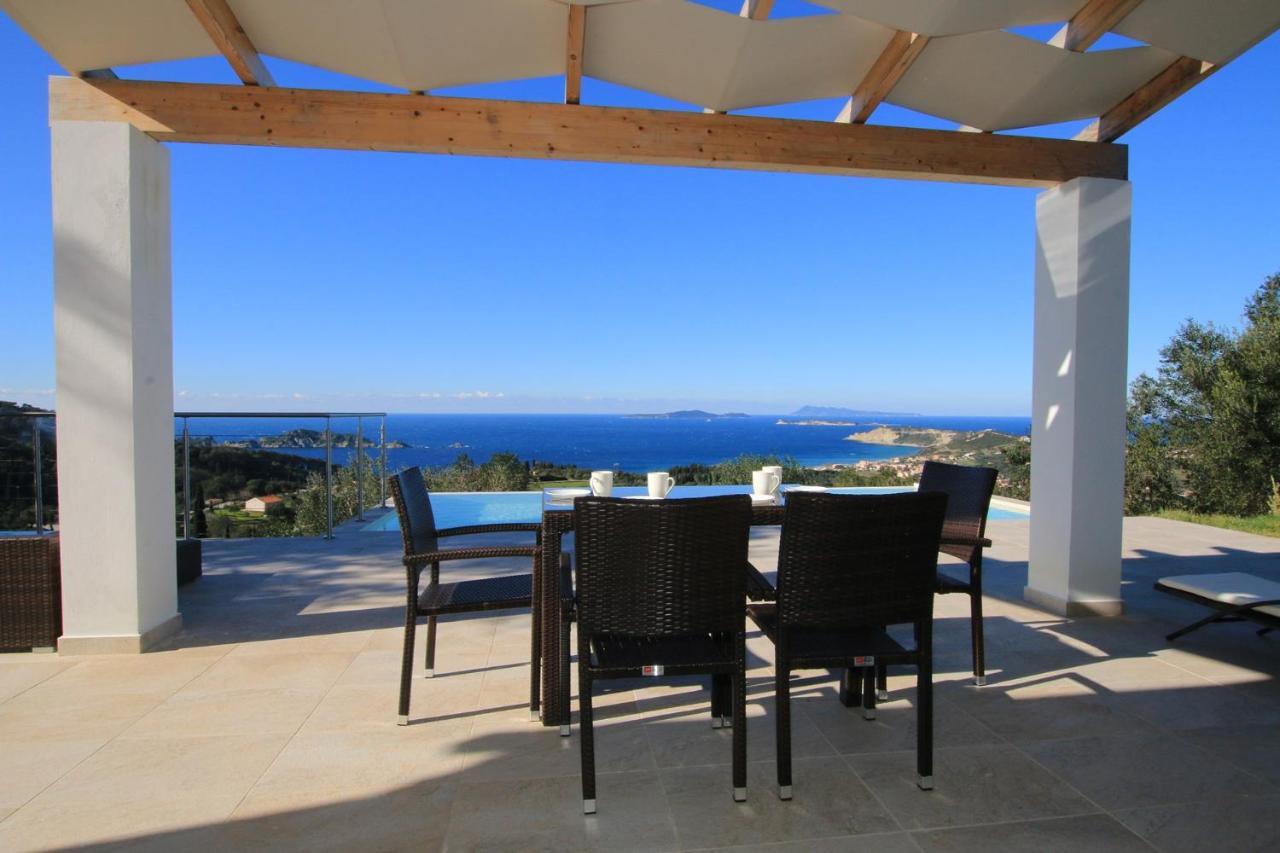 Sunset Sea View Villa 1 아기오스 게오르기오스 외부 사진