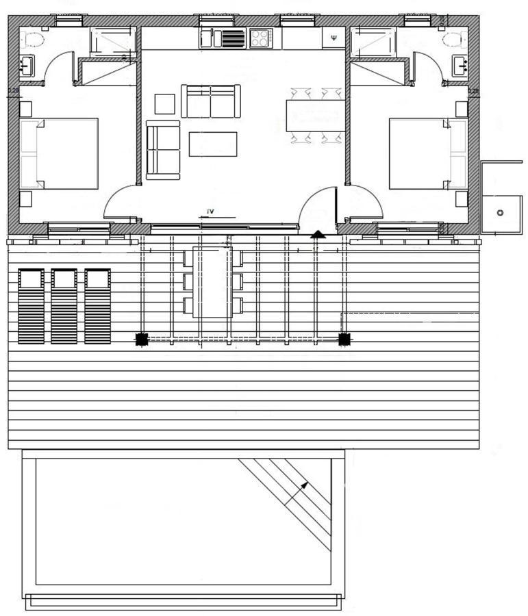 Sunset Sea View Villa 1 아기오스 게오르기오스 외부 사진