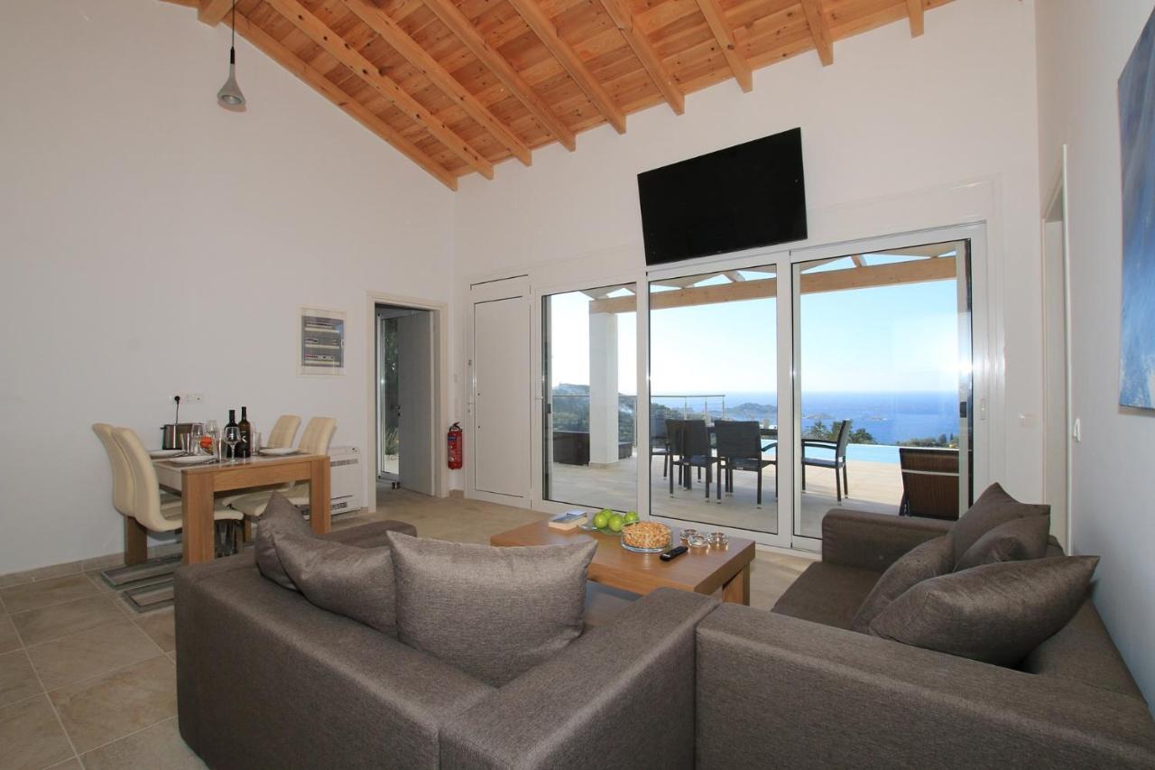 Sunset Sea View Villa 1 아기오스 게오르기오스 외부 사진