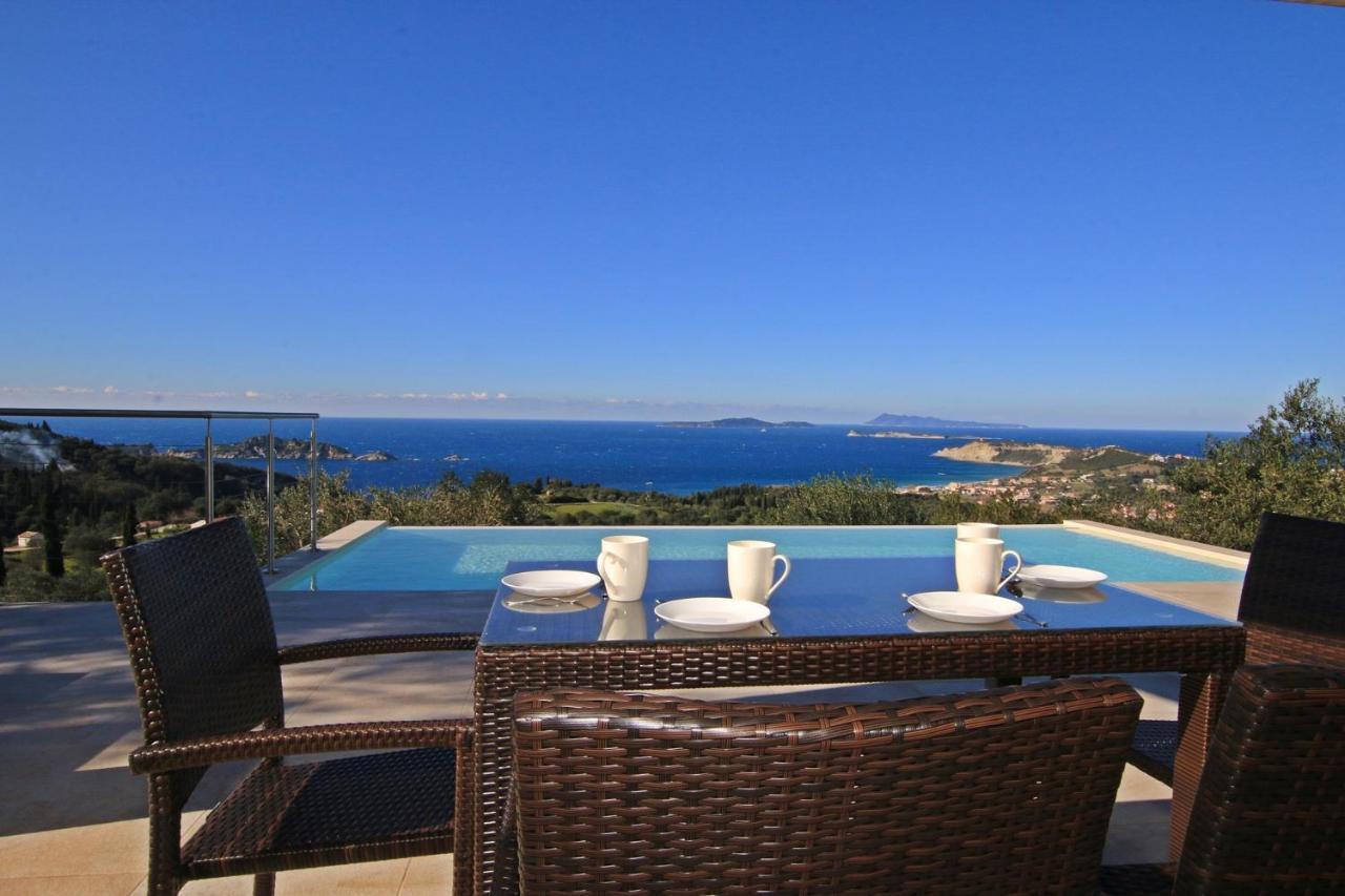 Sunset Sea View Villa 1 아기오스 게오르기오스 외부 사진