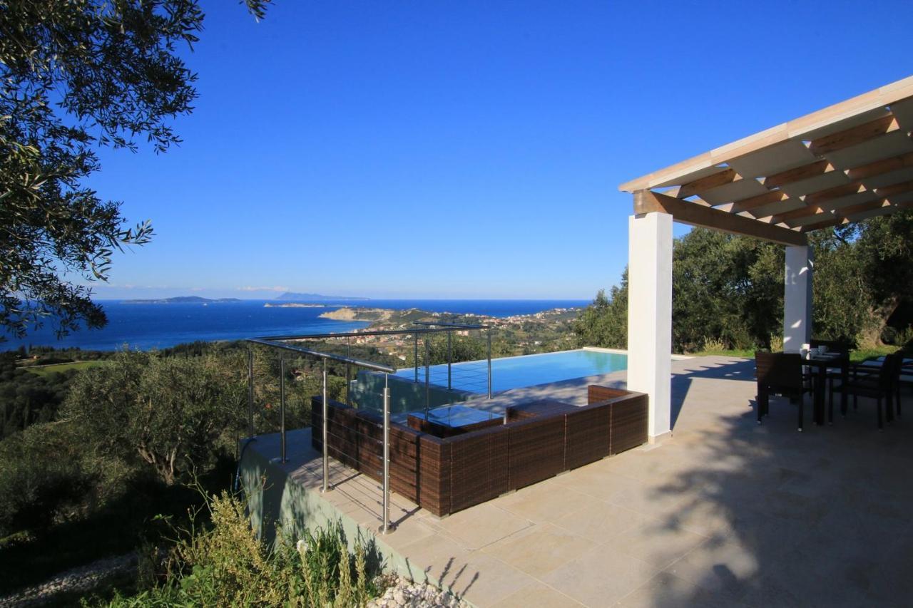 Sunset Sea View Villa 1 아기오스 게오르기오스 외부 사진